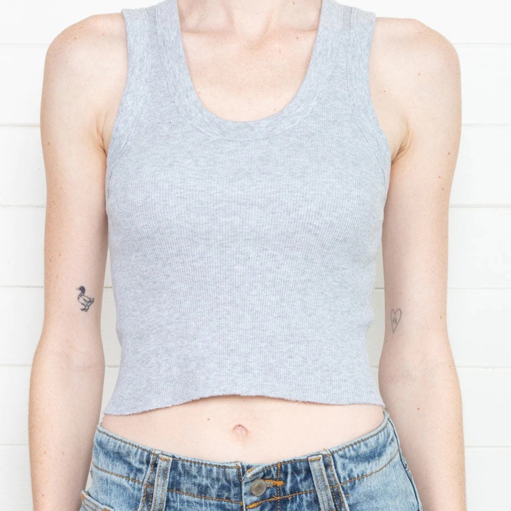 Brandy Melville Connor Tank in Grey
